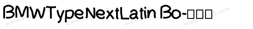 BMWTypeNextLatin Bo字体转换